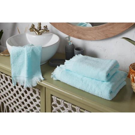 Trick Lovelife Fringe 50x90 light-blue towel, 100% cotton, 360 g/m2-4