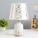 Board lamp "Nicole" E14 40W Gold white 20x20x33cm Risalux