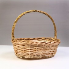 Wicker basket, 33 x 26/12 x 30 cm, willow