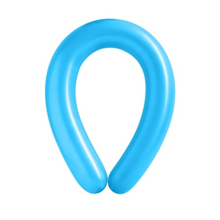 Latex Twisting ball 350, standard, set 10 pcs., Blue color