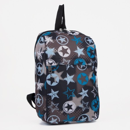 Baby backpack on lightning, 2 outer pockets, black color-2