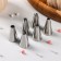 A set of pastry tunes, D = 1.8 cm, 6 pcs, Mix shape