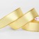 A satin ribbon "Golden threads", 25 mm × 23 ± 1 m, beige color No. 087