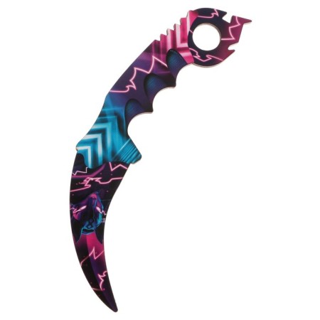 Souvenir weapon Kerambit "Neon", length 22 cm-3