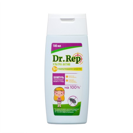 Shampoo Dr. REP Pediculics "Mirrolla Permetrin" Fors+"100 ml-1