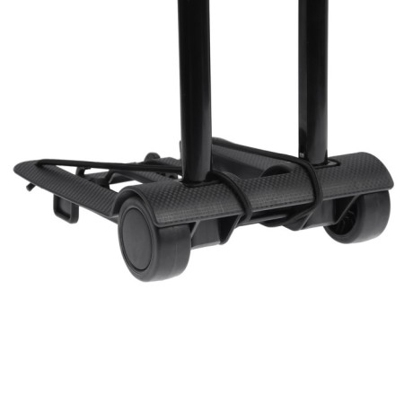 Folding cart for purchases and baggage, up to 30 kg, 250 × 330 × 445 (960) mm, plastic/aluminum-2
