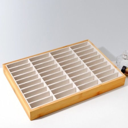 Decoration for decorations 35 × 24 × 5, 40 cells, beige color-1