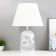 Fibonacci table lamp E27 40W white 27x27x42 cm Risalux