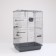 Birds Cage "Pigzon" No. 104-B, collapsible, 2 sections, 58 x 40 x 88cm, gray
