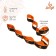 Sangh expander-tanker, elastic, with captures, 90x4 cm, orange color