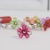 Children's ring "chosen" flowers, color mix