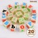 Cubes "Alphabet with numbers", 20 elements
