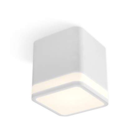 Ambrella Light Acrylic lamp, XS7805030, MR16 GU5.3, GU10 LED 10 watts, white sand, white matte