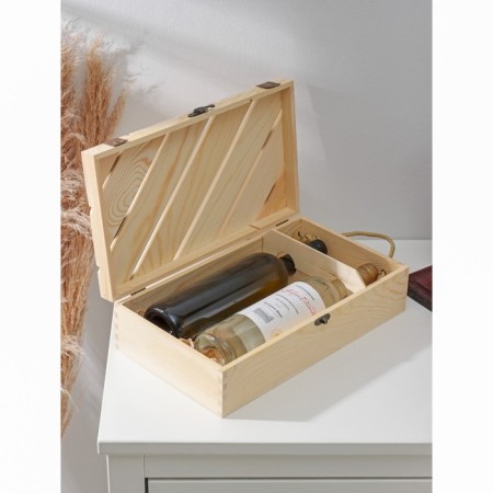Box for storing the wine "Muscade", 35 × 20 cm, 2 bottles-1