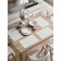 Set of napkins for setting the table "Atmosphere of the holiday", rectangular, rounded edges, size 30x46 cm, 4 pcs