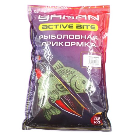 Bait Yaman Active Bite Karas, Anis, col. Green, 900 g