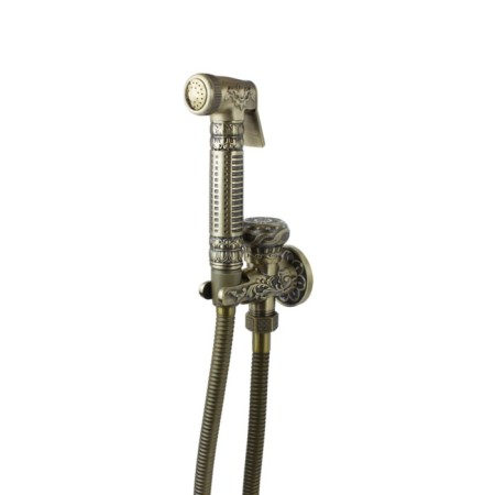 Hygienic shower Bronze de Luxe 10235, without a mixer, for one water, brass, bronze