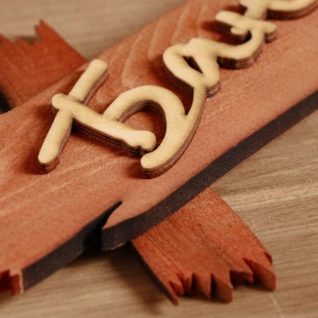 Bath table "Bank on the planks" 30 × 15cm-1