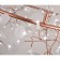 Vetta chandelier, size 120x182 cm, 81W, LED, 3000K