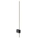 Bra Technical C070wl-L6GB3K, LED, 6W, 62.3x7x3 cm, 500lm, black color with gold