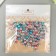 Beads for creativity Plastic "Gradent Gol-pink" set 20 g d = 0.8 cm