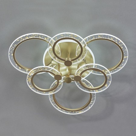 LED lamp 97W 5468LM 3000K-5700K, size 60x60x13 cm-3