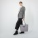 Bag Female Tout with zipper, lilac color