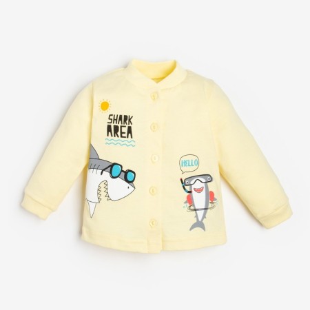 Nursery blouse, yellow color, height 68 cm