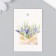 Muscari tag in an envelope 4x6 cm