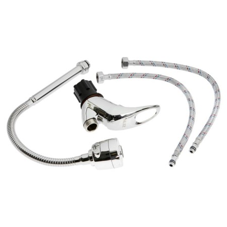 ZEIN ZCR2101 kitchen mixer, flexible surge, 40 mm cartridge, dual -mode aerator, chrome-9