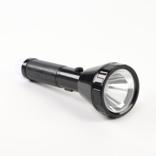 Manual battery flashlight, 5 watts, 800 mAh, 3535LED, 2 modes, IPX2, 19.8 x 6.4 cm