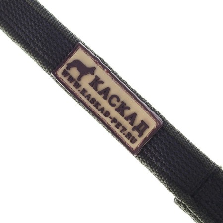 Bilateral leash with latex thread, 1 m x 2 cm, nylon, mix-5