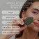Makeup sponge, set - 4 pcs, increase when getting wet, green color