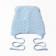 Children's hat minku, rr 35-40, blue color