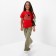 Children's T-shirt "Go Wild" Minnie Mouse, height 98-104, red