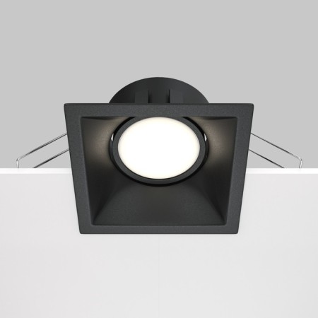 The built-in lamp Technical DL029-2-01B, 1x50W, 9x9x4.5 cm, GU10, black color-4