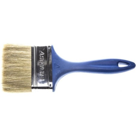 Brush flat Stayer Universal, natural bristles, plastic pen, 100 mm, 4 "-1