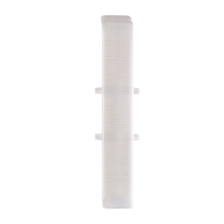 Skirting connector of 85mm "decoration", 001 white-1