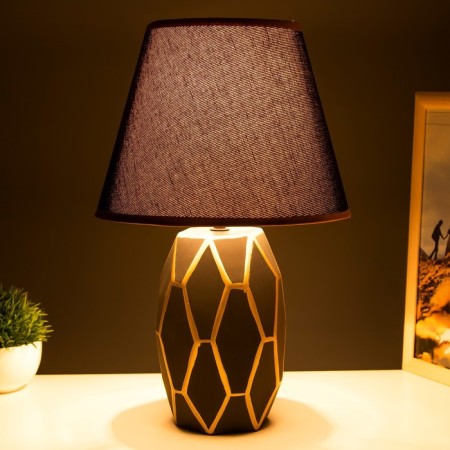 Santano table lamp E14 40W Black-Golden 20x25x39 cm-2