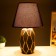 Santano table lamp E14 40W Black-Golden 20x25x39 cm