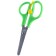 Baby scissors 13 cm, safe, plastic handles with a latch, mix