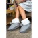 Women's slippers Bella, size 38, gray color