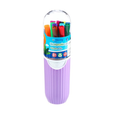Flomasters 12 flowers in a plastic tube ventilated cap jungle-7