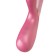 Satiffyer Hot Lover vibrator with clitoral stimulant, pink color