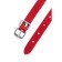 Mask Anonymo, Pu leather, 65 cm, red color