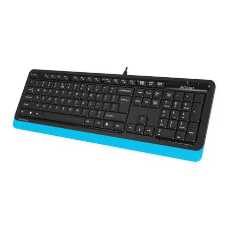 Keyboard A4Tech FSTYLER FK10 Black/Blue USB-8
