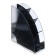 Organizer-stand table, DEVENTE. FAN, 155 x 176 x 68 mm, plastic, black