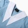 Women's dress with a collar Mist, p.48, light blue