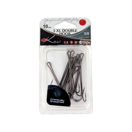 Hook KOI 3 XL Double Hook, size 30 int, BN color, double, 10 pcs.-4