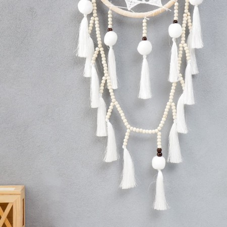 Dreams of dreams with bombs "Wooden beads" 65x20 cm-2